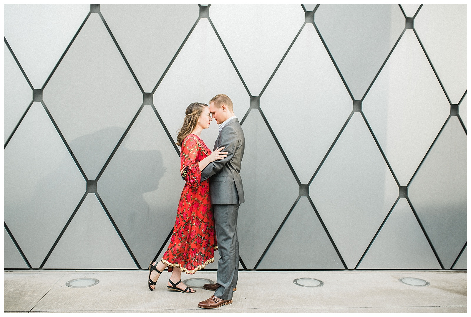 Winspear Opera House Dallas Arts district engagement session