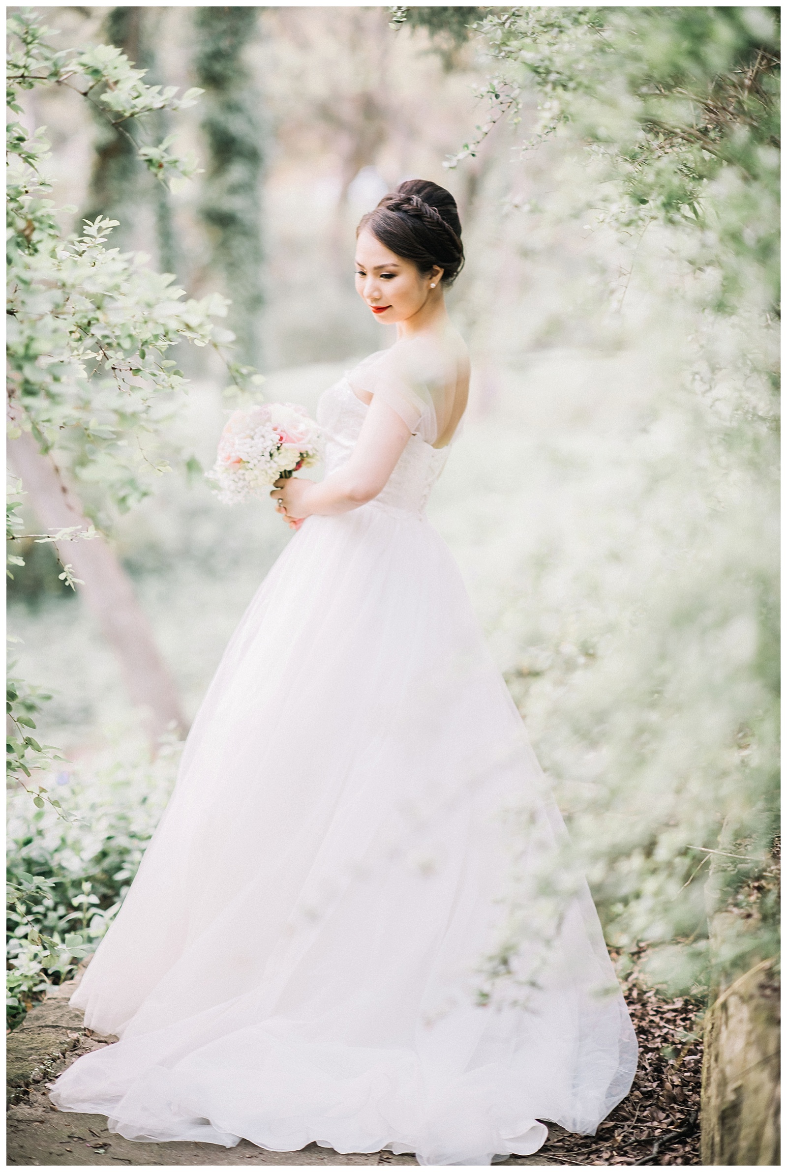 Patricia Bridal Portraits in Highland Park, Dallas Texas Alba Rose