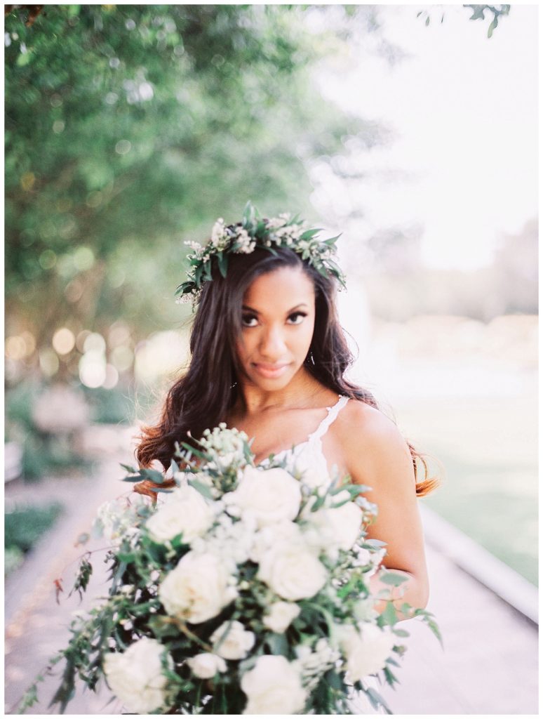 Vanessa | Texas Discovery Gardens Bridal Portraits - Alba Rose Photography