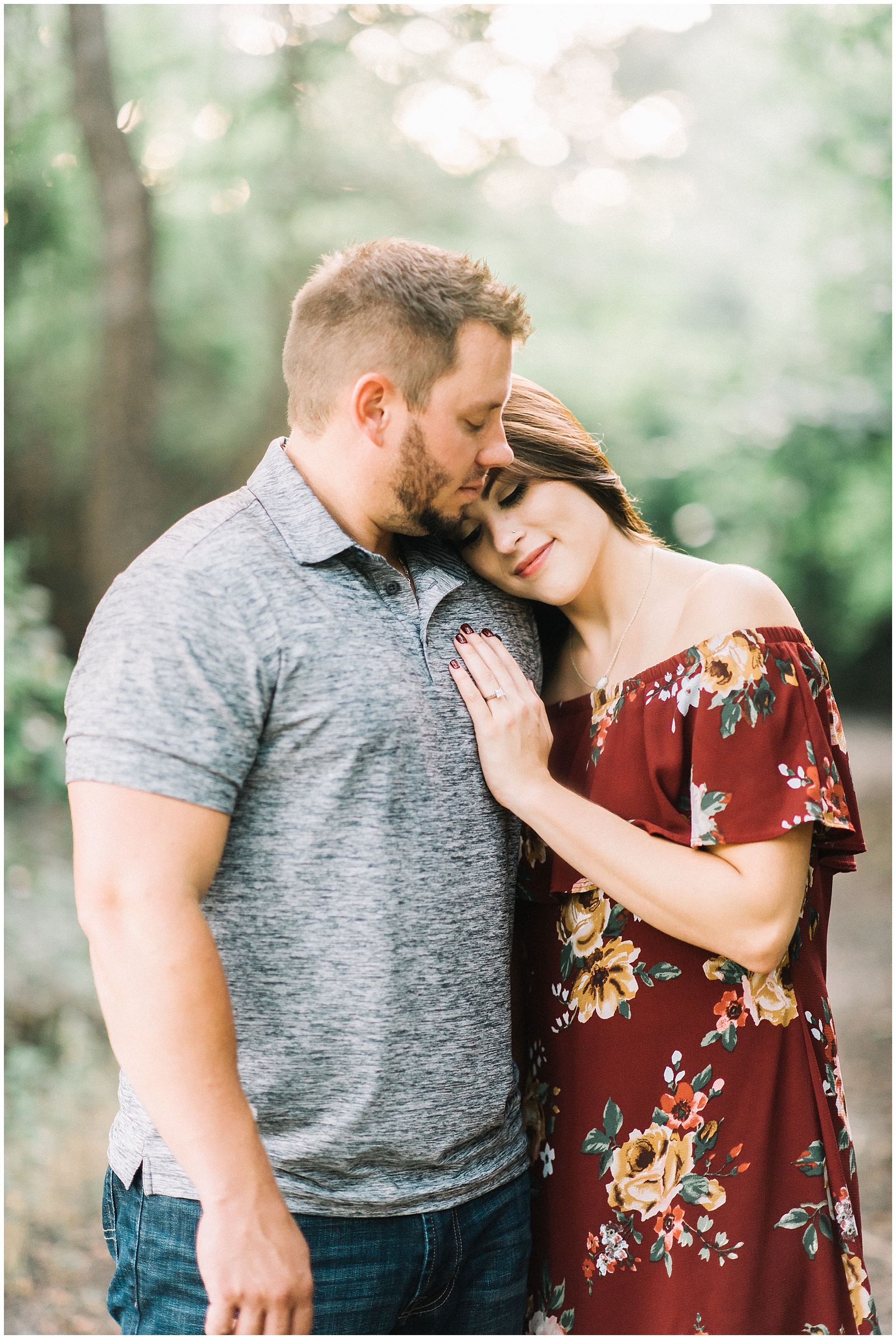 Dallas engagement session by alba rose photography