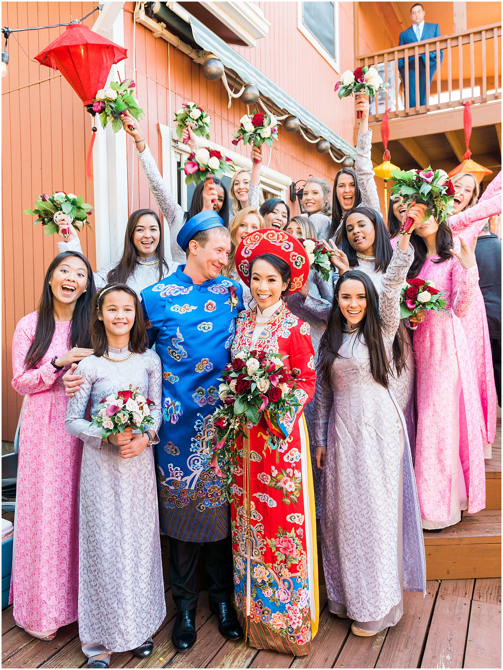 Traditional Vietnamese tea ceremony wedding, Vietnamese American