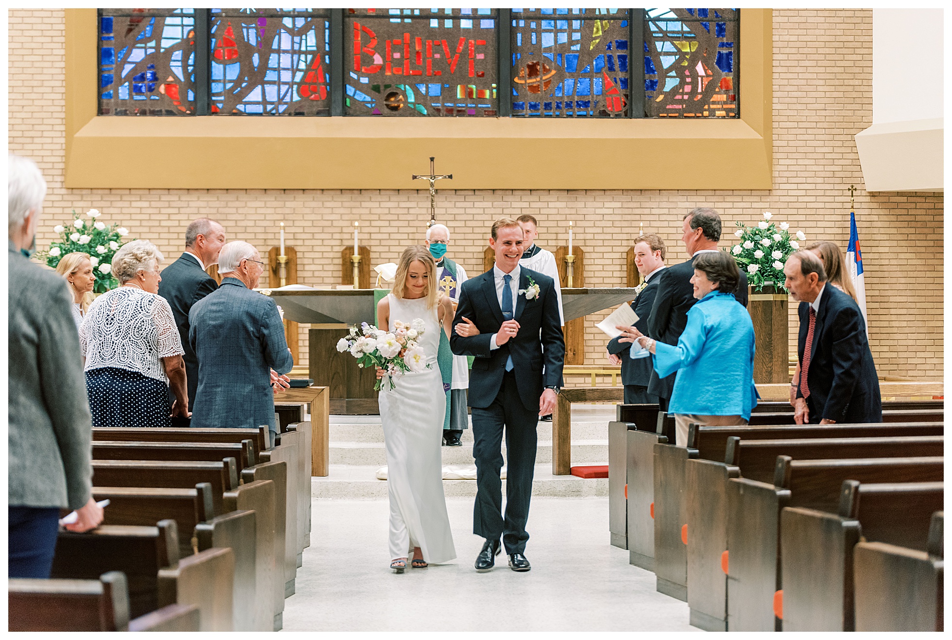 Dallas Intimate Wedding Zion Lutheran Church