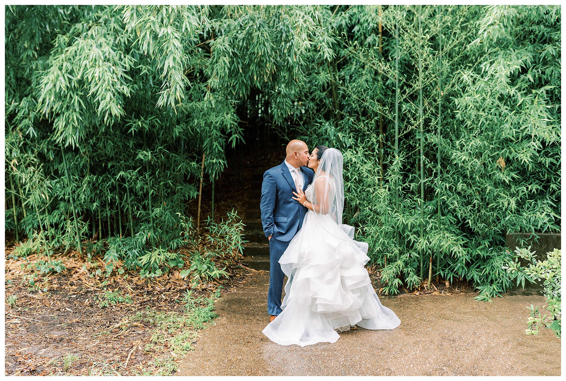 Intimate Fort Worth Botanical Gardens Wedding