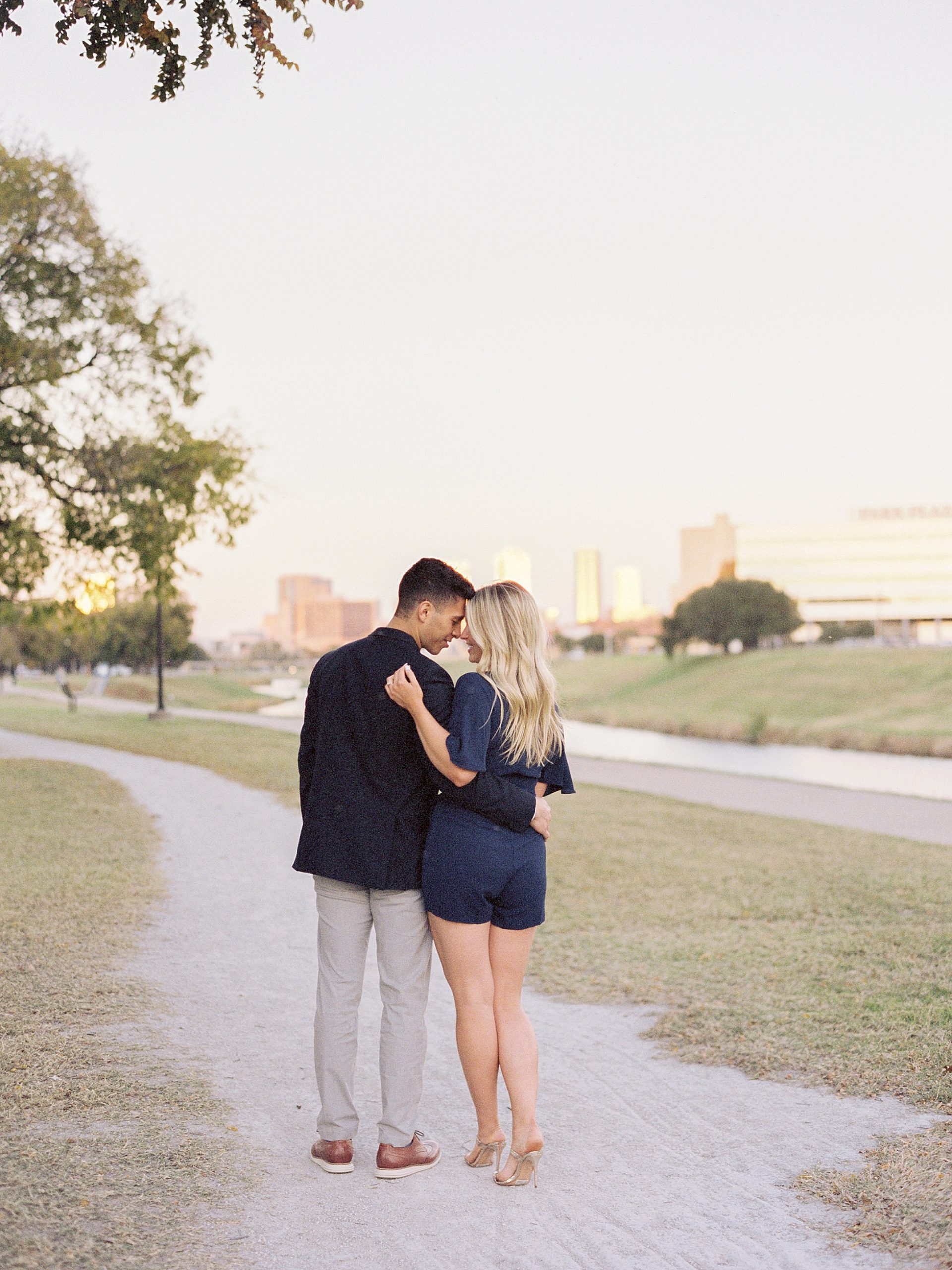 Engagement Photos in downtown Fort Worth 